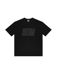 T-SHIRT MATERIAL CLASSIC CZARNA