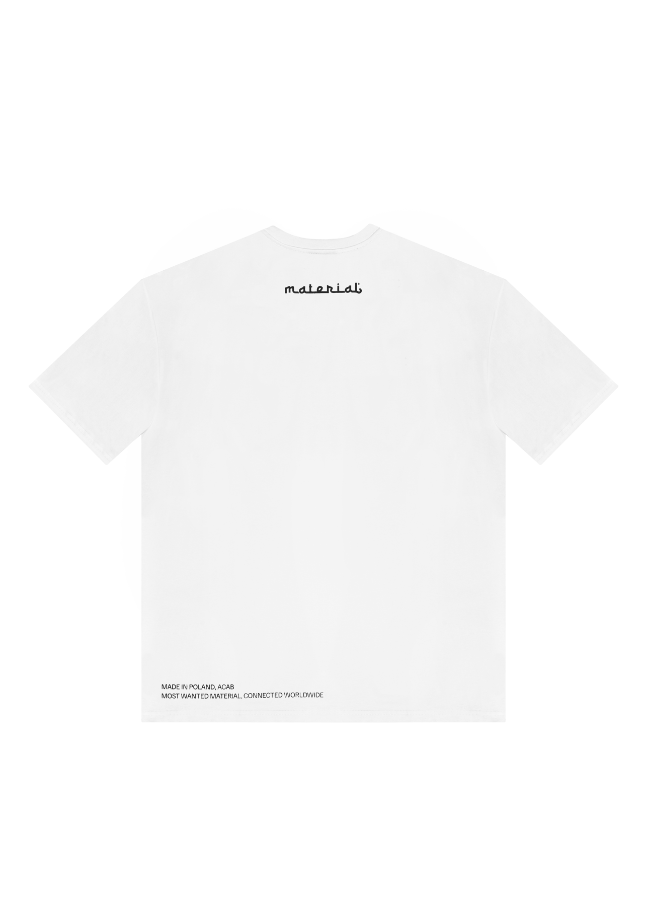 T-SHIRT ACAB BIAŁA