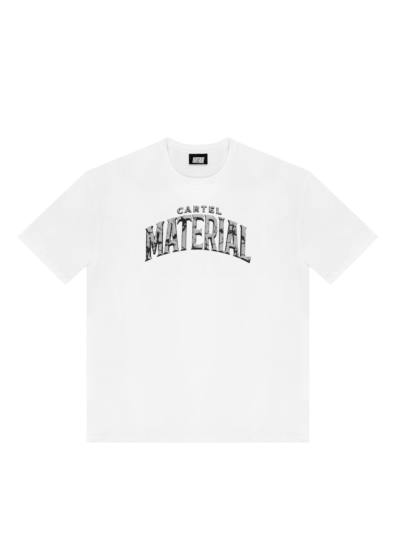T-SHIFT CARTEL MATERIAL BIAŁA