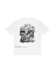 T-SHIFT CARTEL MATERIAL BIAŁA